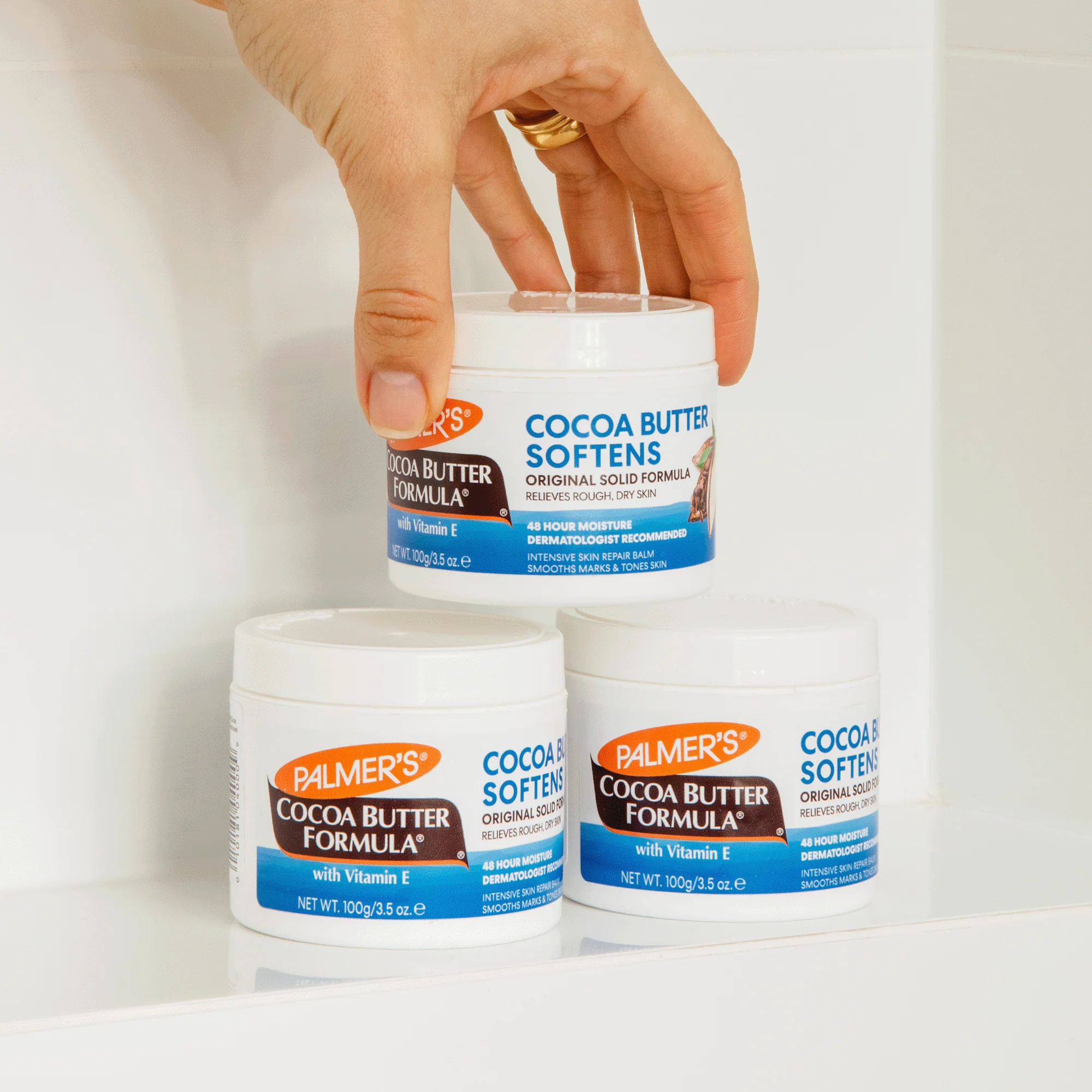Palmer's Cocoa Butter Solid Jar 100g - Image 3