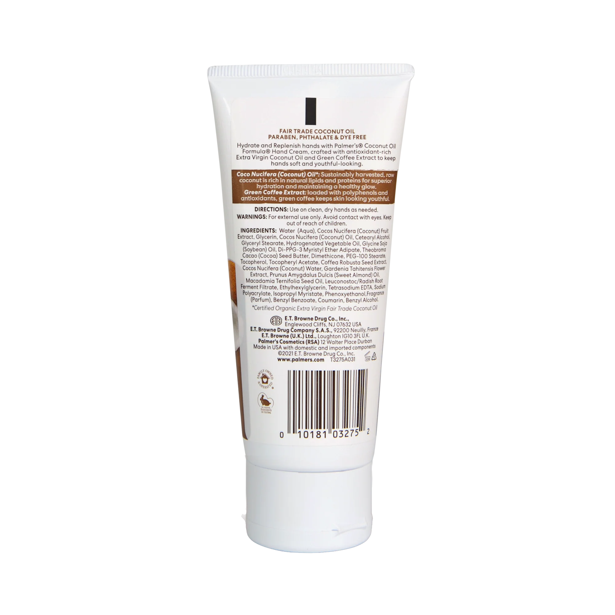 Palmer's Coconut Oil Hand Cream 96g - Image 3