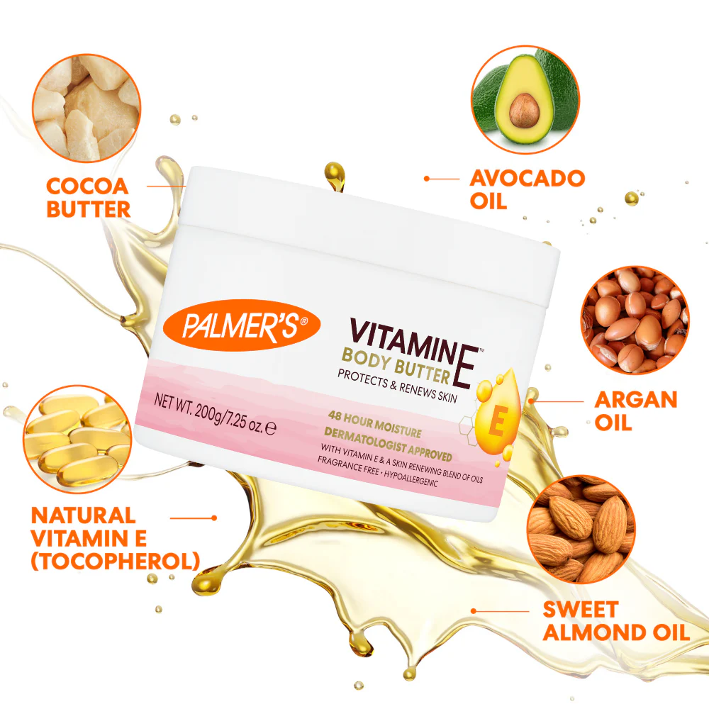 Palmer's Natural Vitamin E Body Butter 200g - Image 3