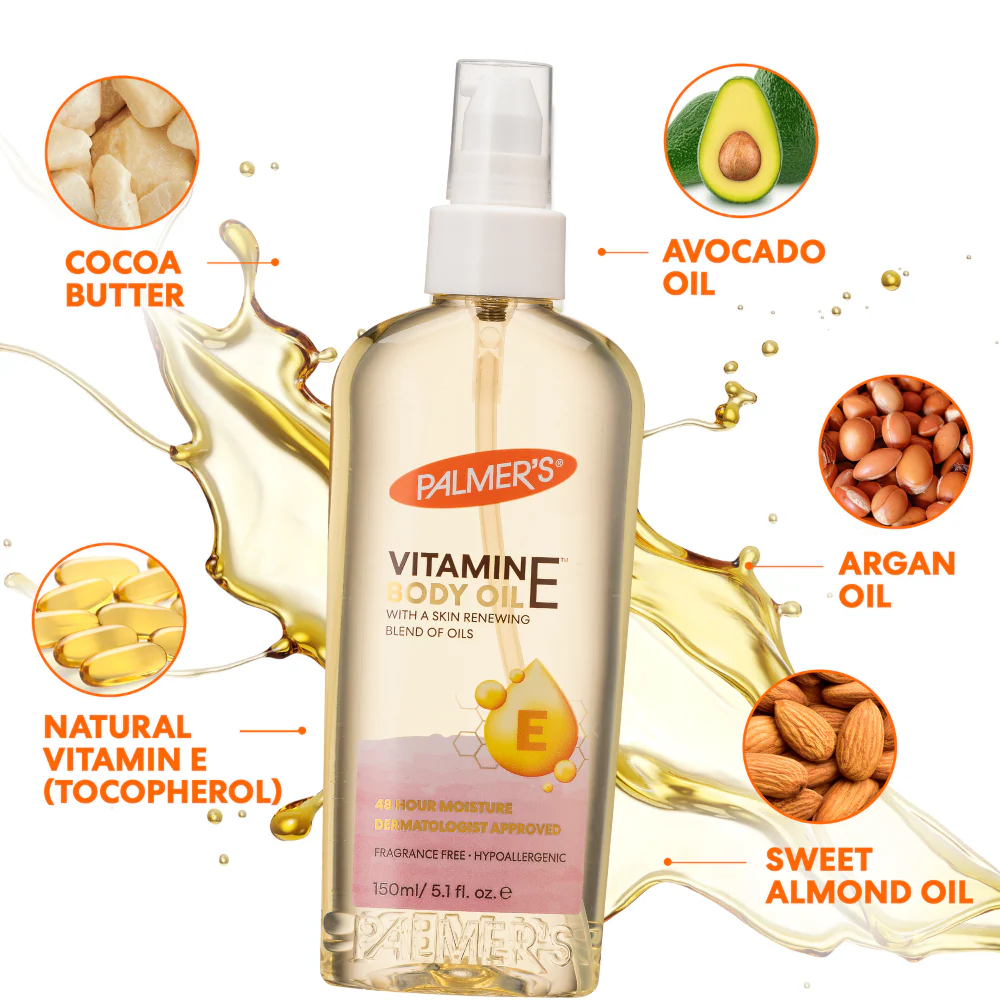 Palmer's Natural Vitamin E Body Oil 150ml - Image 3
