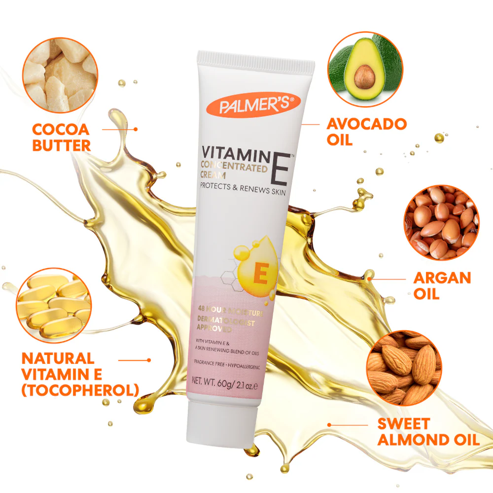 Palmer's Natural Vitamin E Concentrated Cream 60g - Image 3