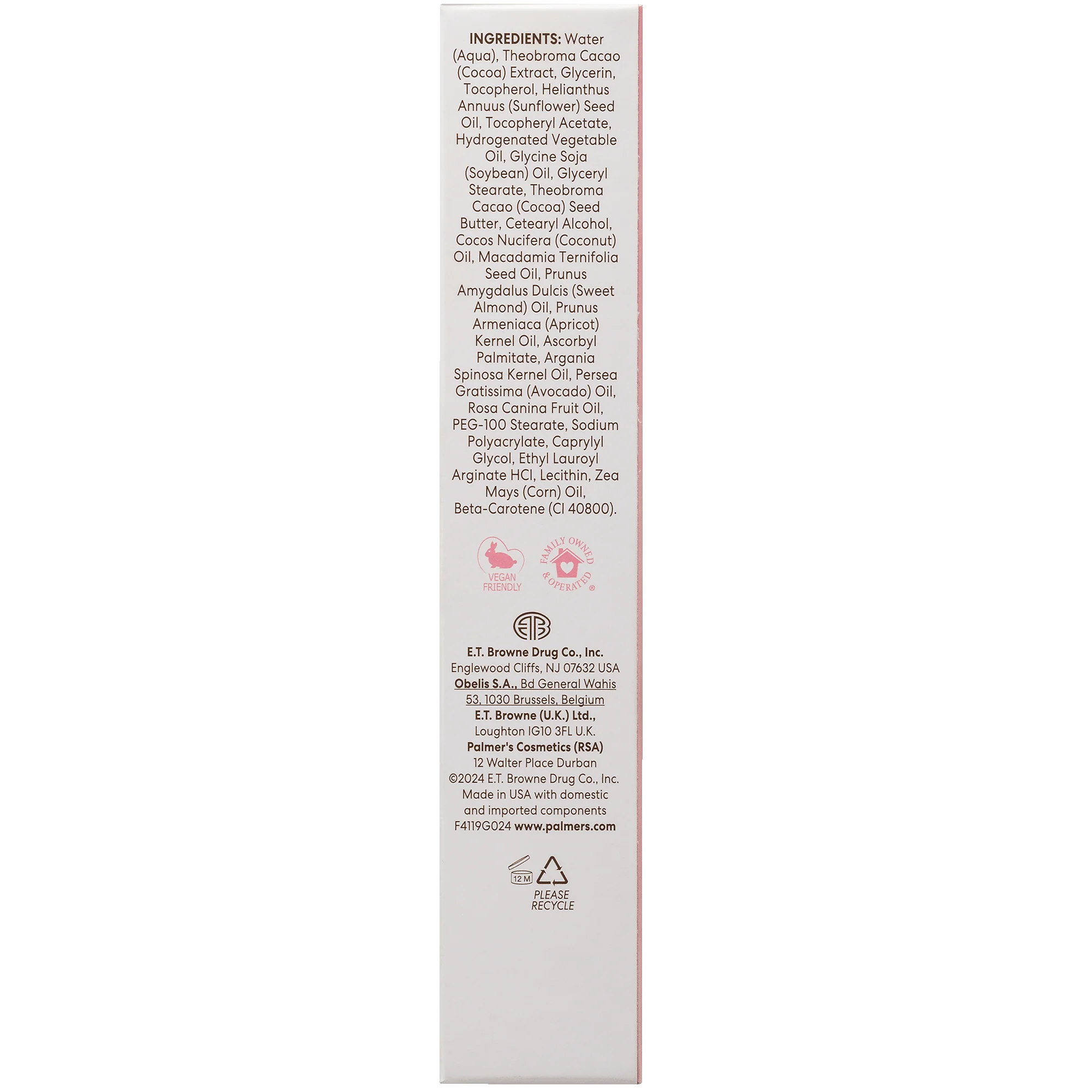 Palmer's Natural Vitamin E Concentrated Cream 60g - Image 5