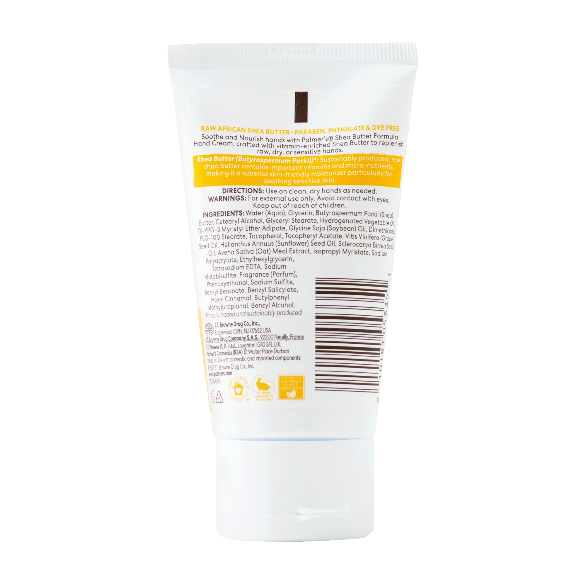Palmer's Raw Shea Hand Cream 60g - Image 3