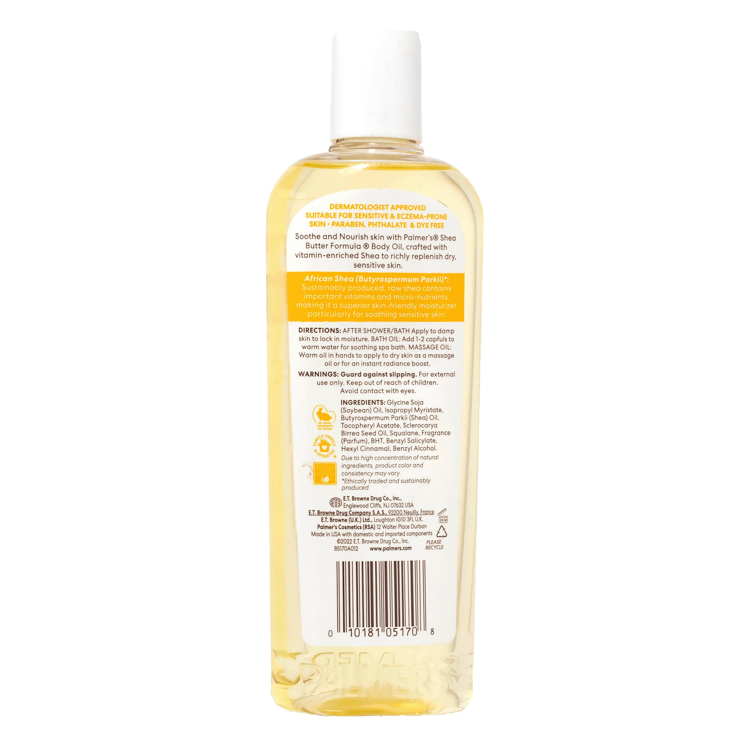 Palmer's Shea Butter Body Oil 250ml - Image 4