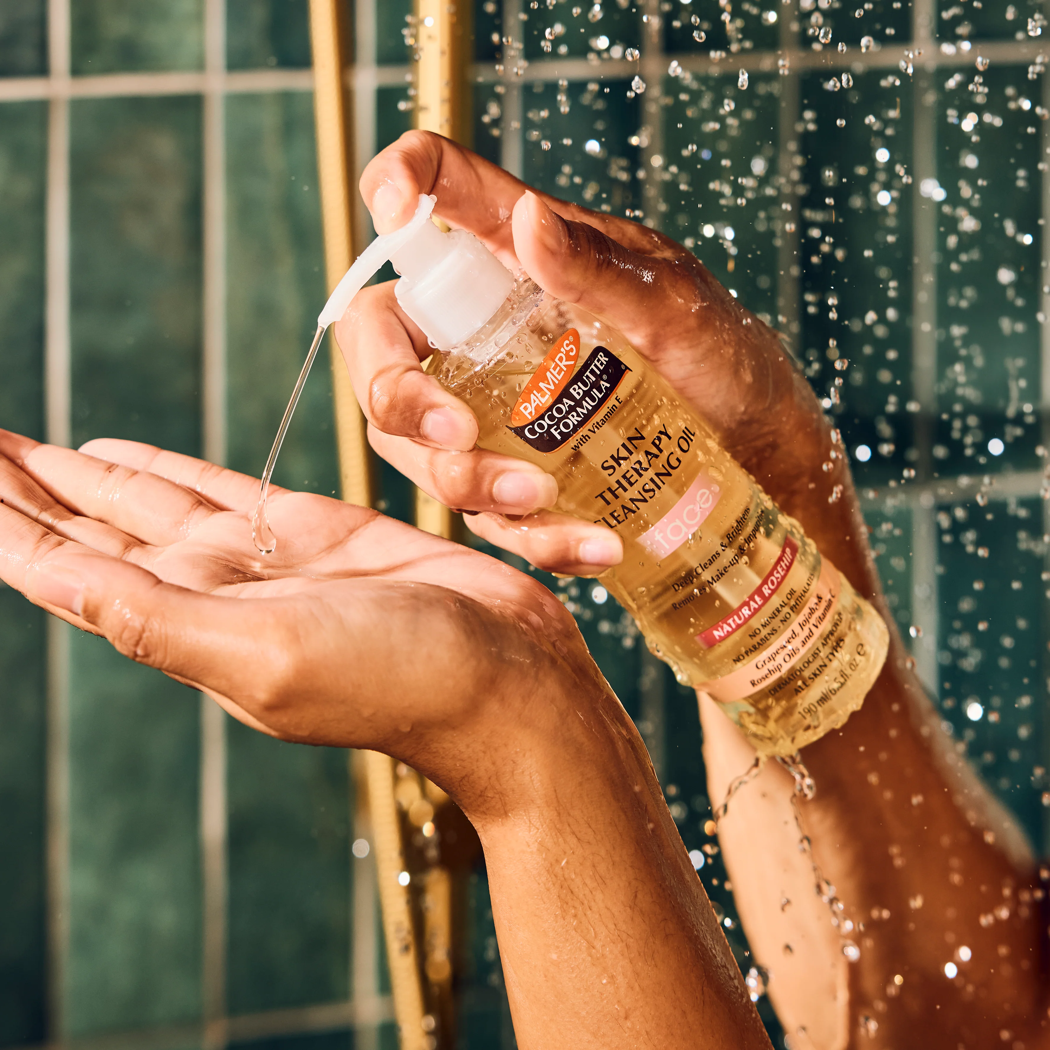 Palmer's Skin Therapy Cleansing Oil for Face 190ml - Image 3