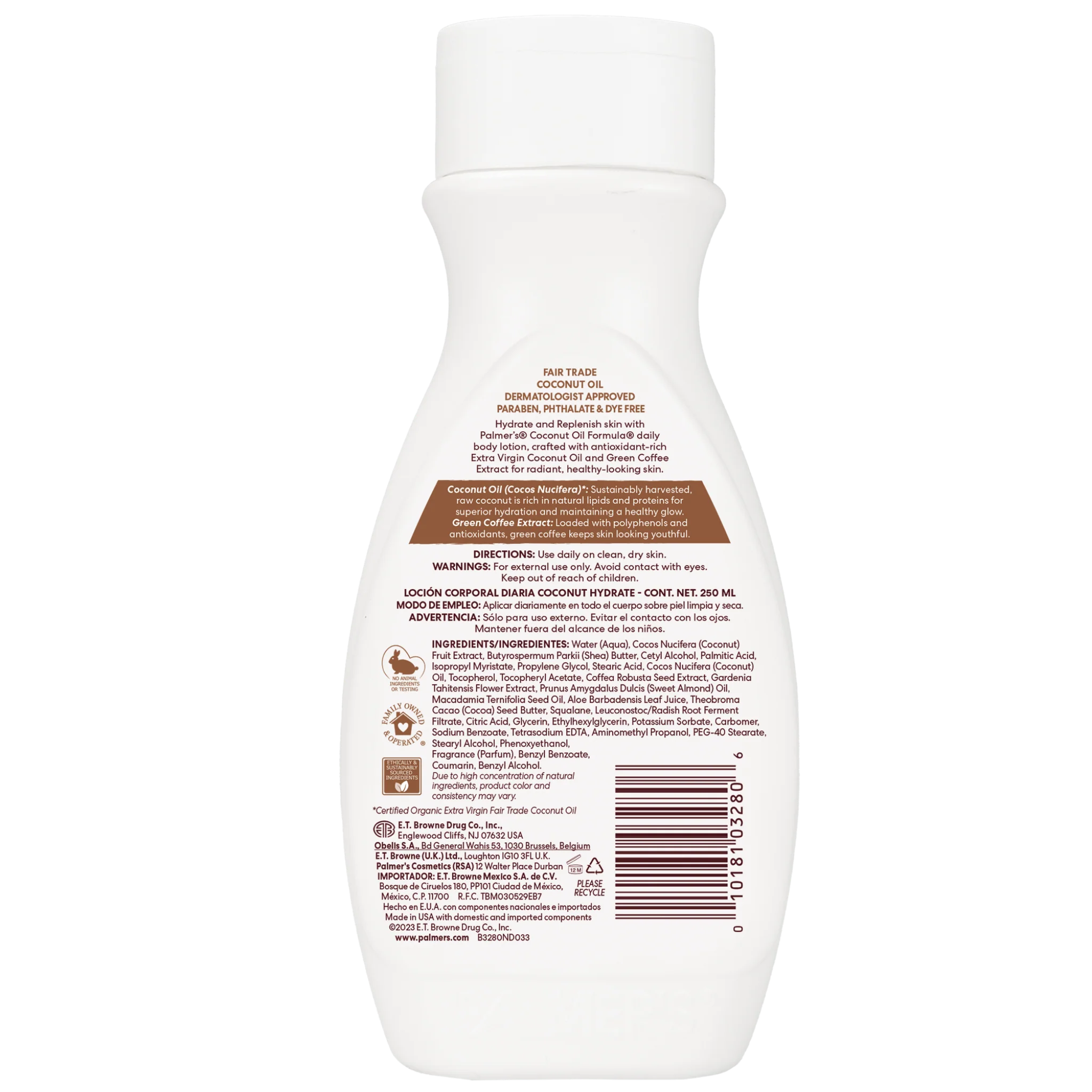 Palmer's Coconut Oil Body Lotion 250ml - Image 3