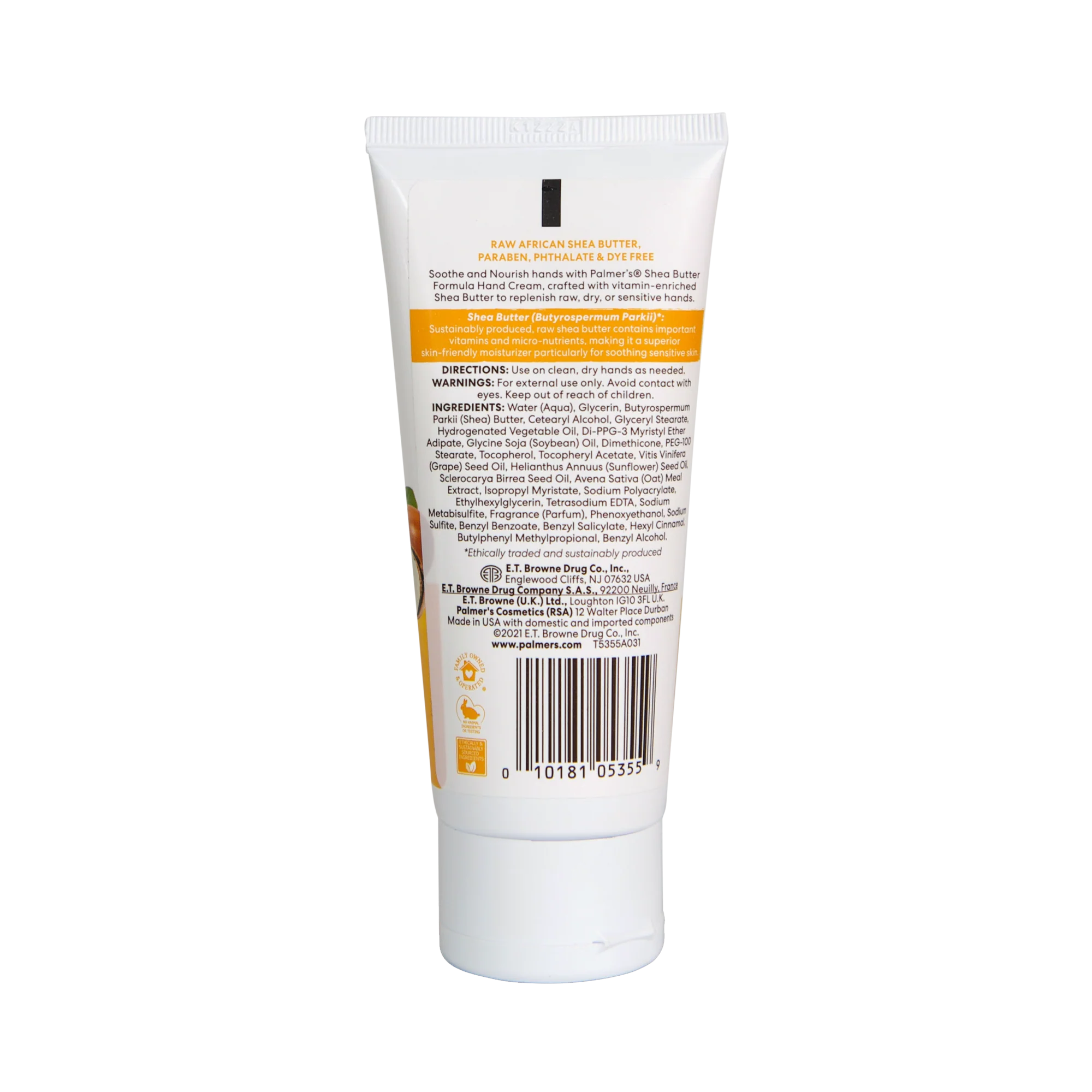 Palmer's Raw Shea Hand Cream 96g - Image 3