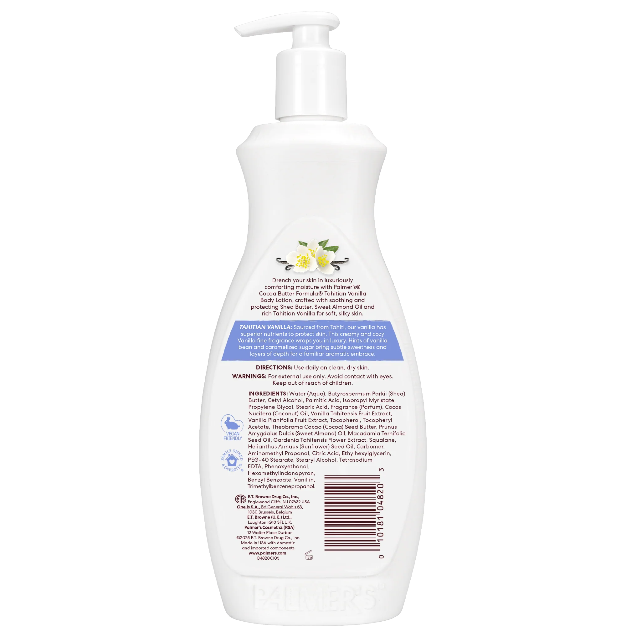Palmer's Tahitian Vanilla Body Lotion 591ml - Image 3