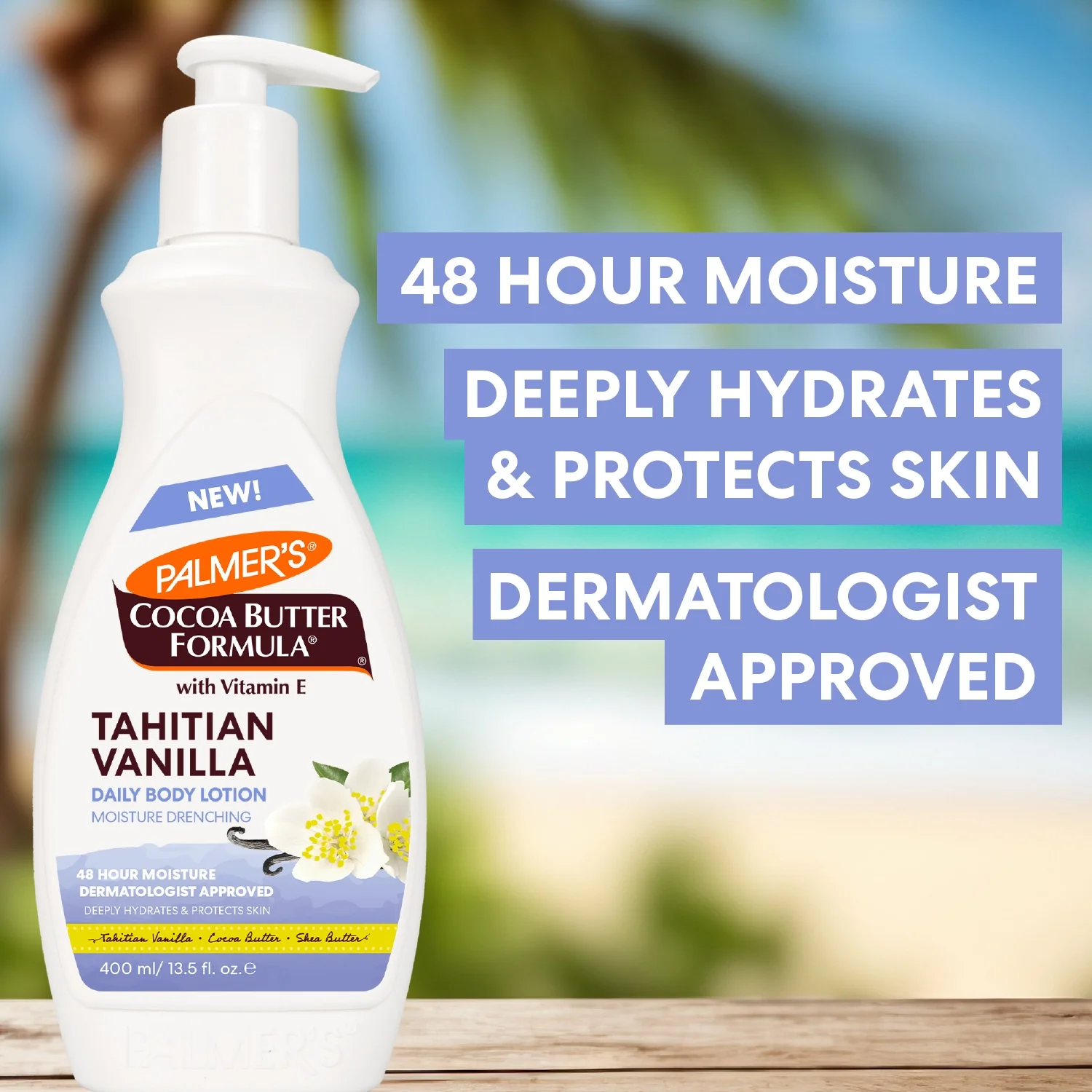 Palmer's Tahitian Vanilla Body Lotion 591ml - Image 4